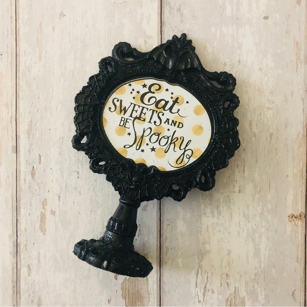 Spooky & Sweet Tabletop Gothic Halloween Sign